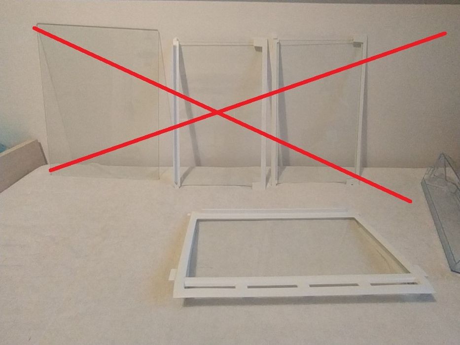 Półki, szuflady do lodówki Electrolux ERB362