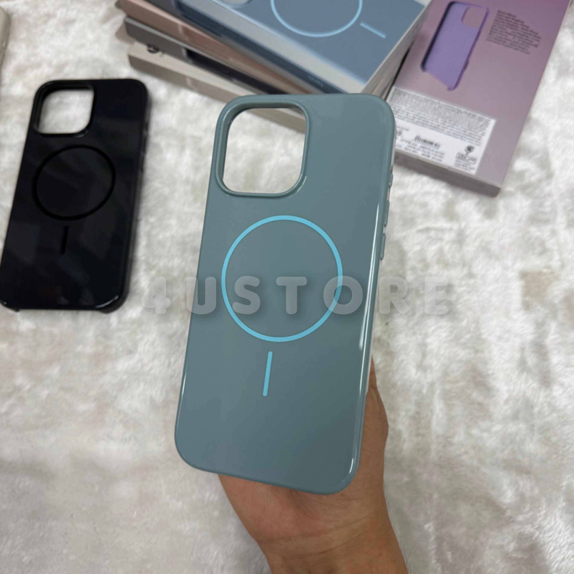 Чехол Beats Magsafe на iPhone 16 Pro Max чохол тонкий глянцевий глянец