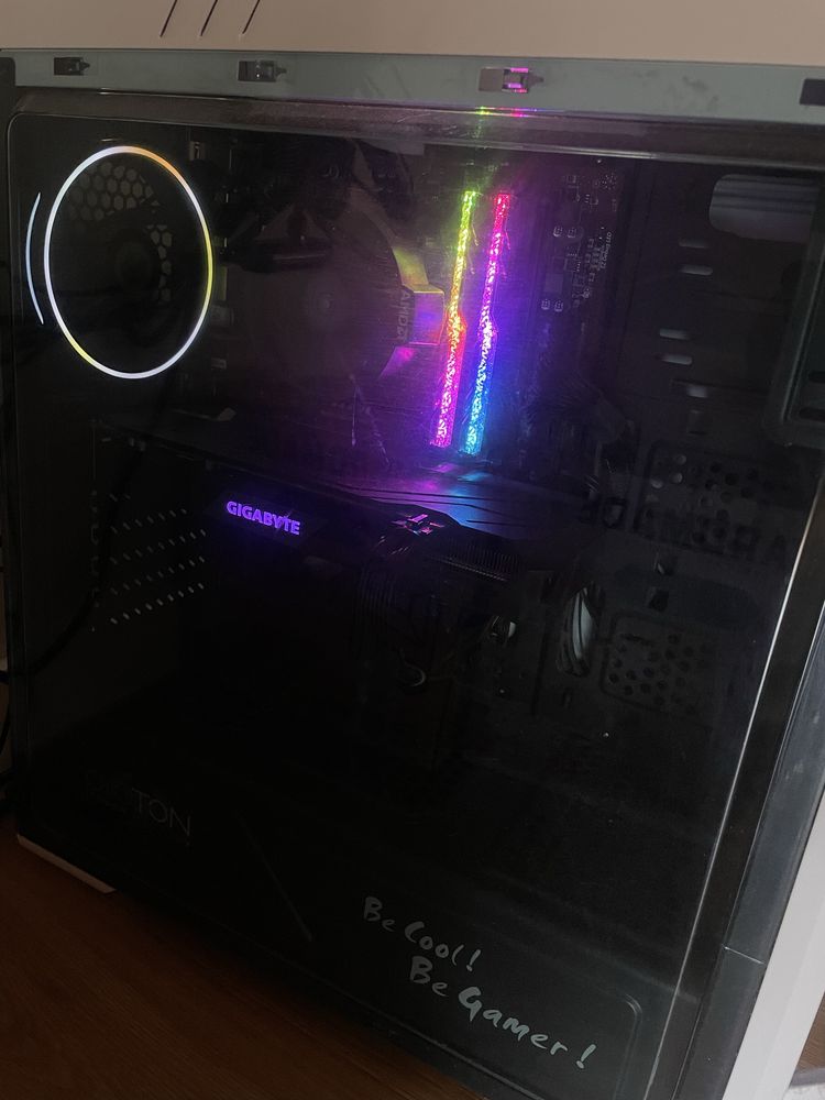 Komputer + monitor zestaw Ryzen 5 GTX1660 Super