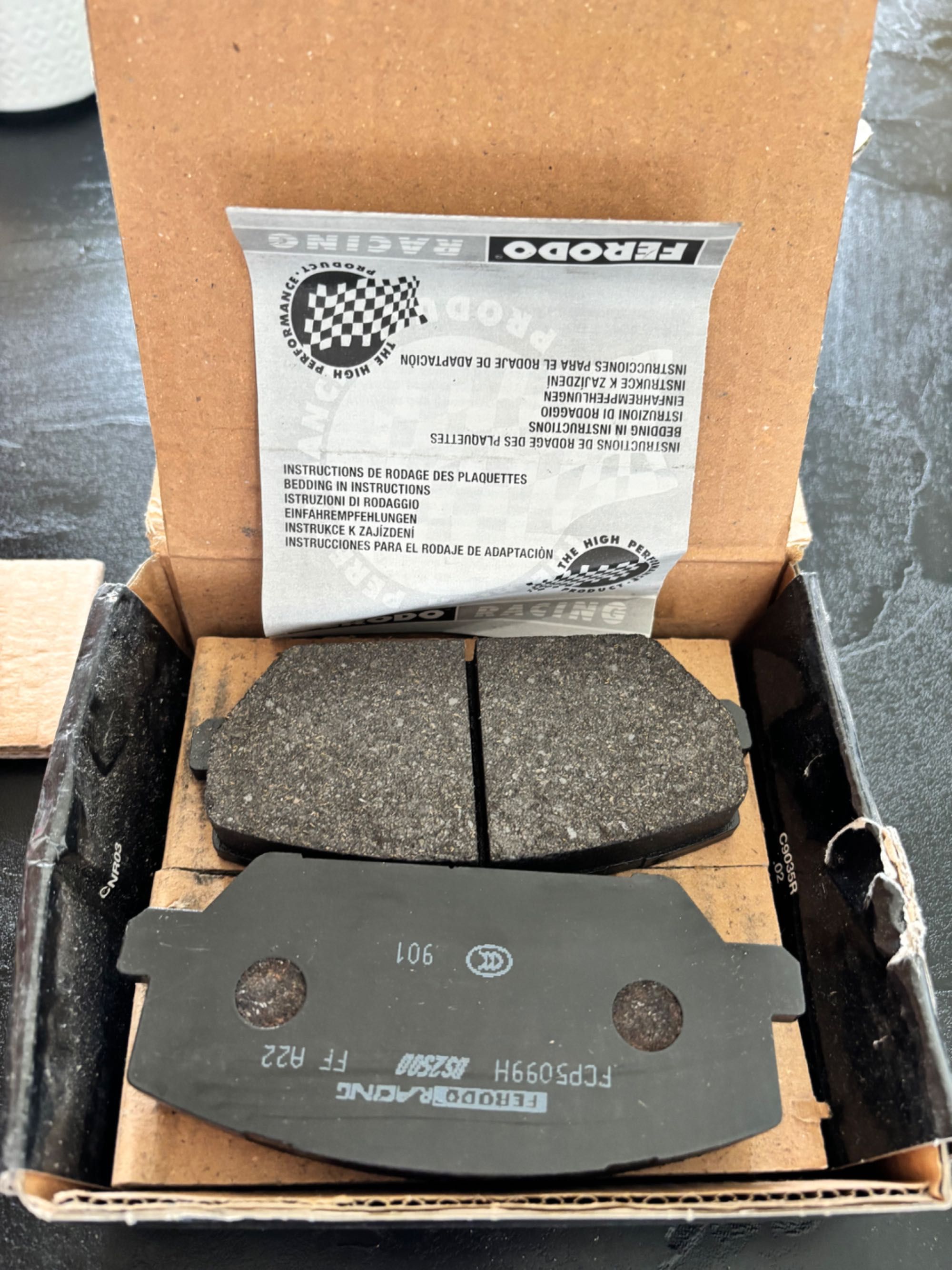 Klocki hamulcowe FERODO RACING