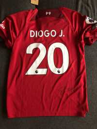 Camisola Liverpool Diogo Jota assinada