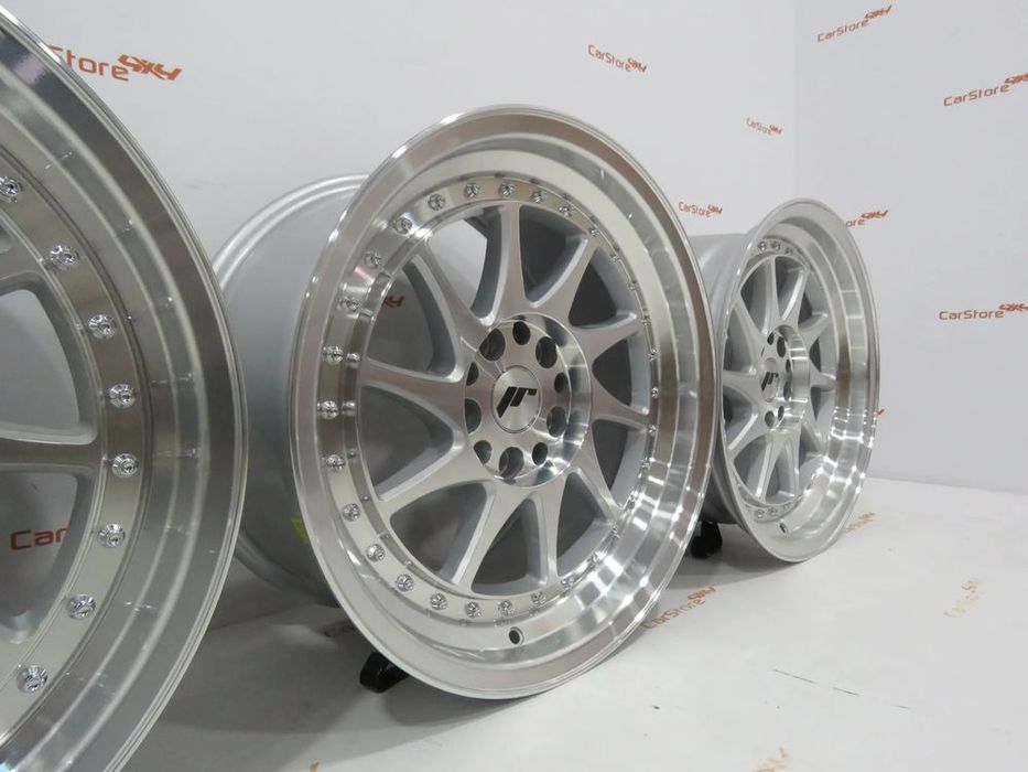 Jantes Japan Racing JR26 17 8 et 25 + 9 et25 5x114.3 5x120 Machined Si