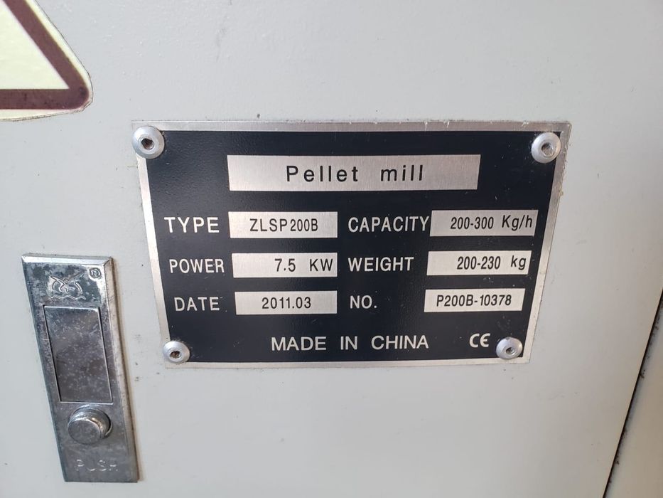 Peleciarka do peletu 7,5kW