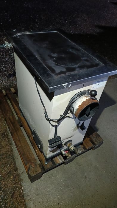 Piecokuchnia piec kocioł 10kw 2020 rok części sprawne