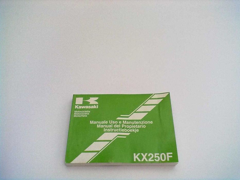 Manual do Proprietário Kawasaki KX 250F