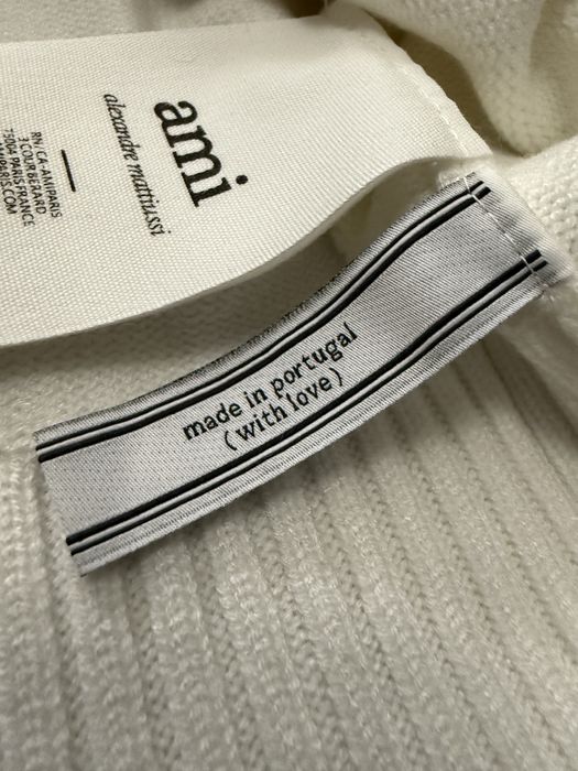 Sweater Ami Paris White