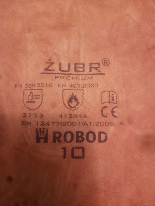 Rękawice spawalnicze i  gumowe