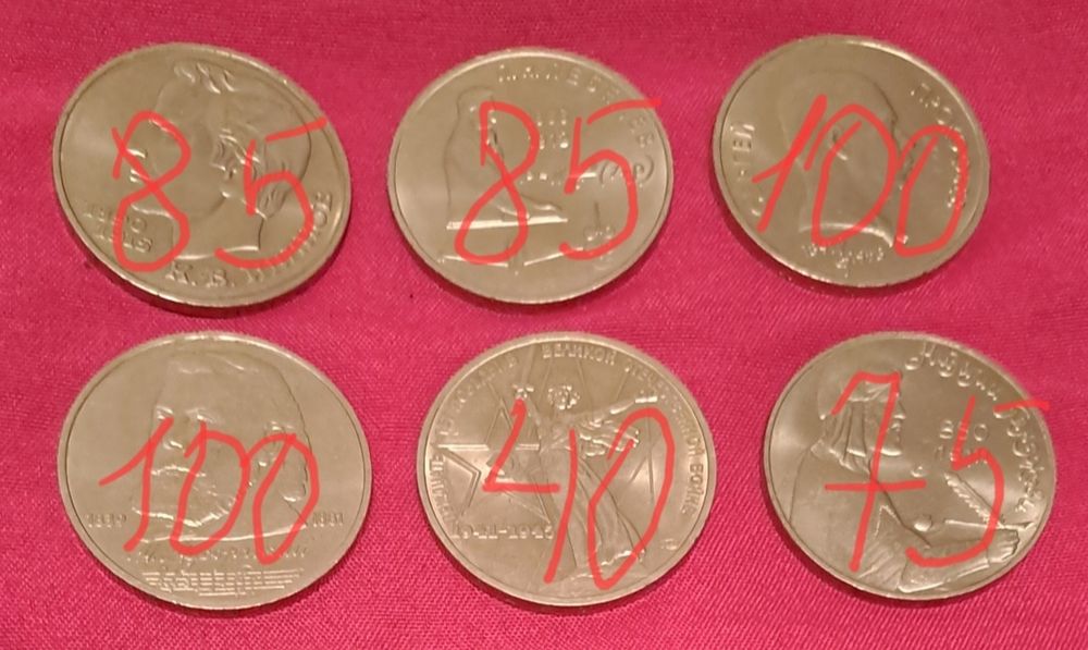 Юбилейные рубли СССР