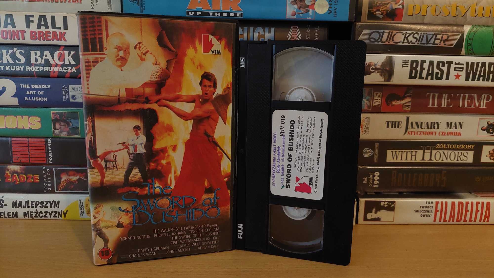 Miecz Bushido - (The Sword of Bushido) - VHS