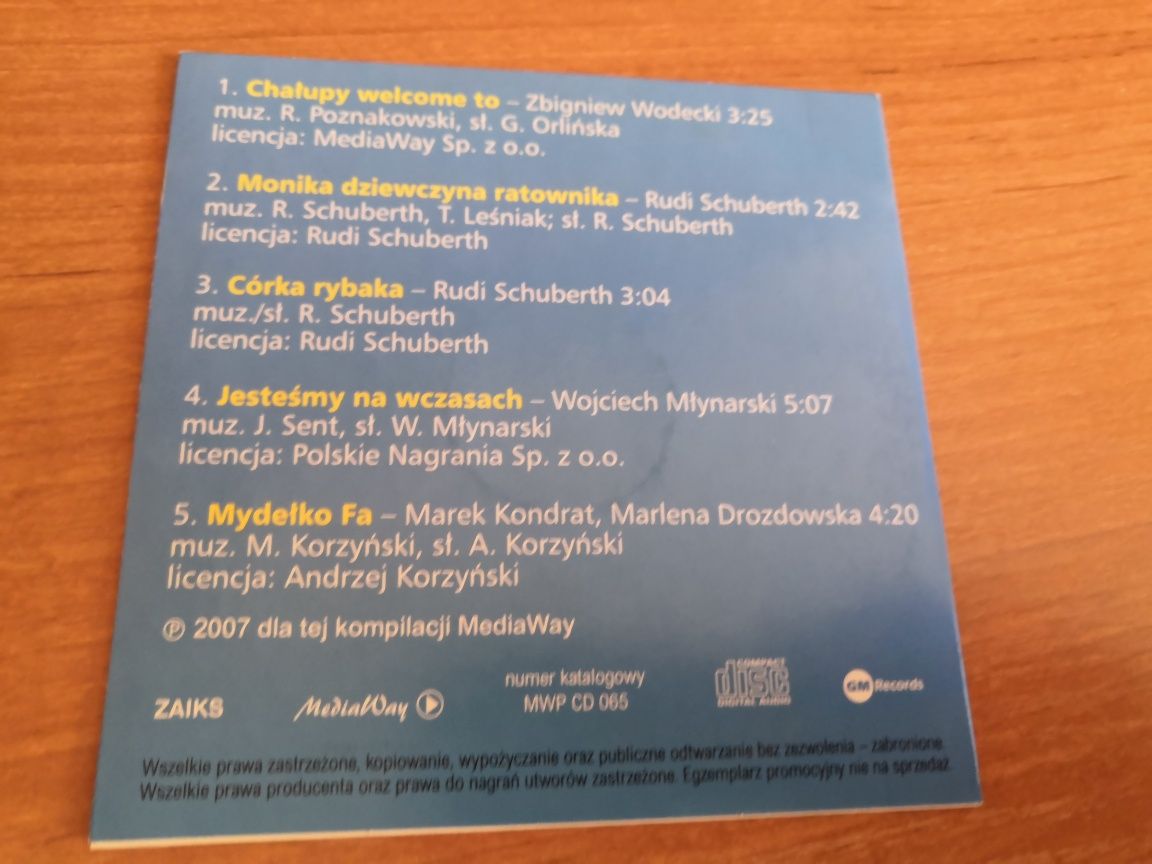 Hity na lato przeboje na cd