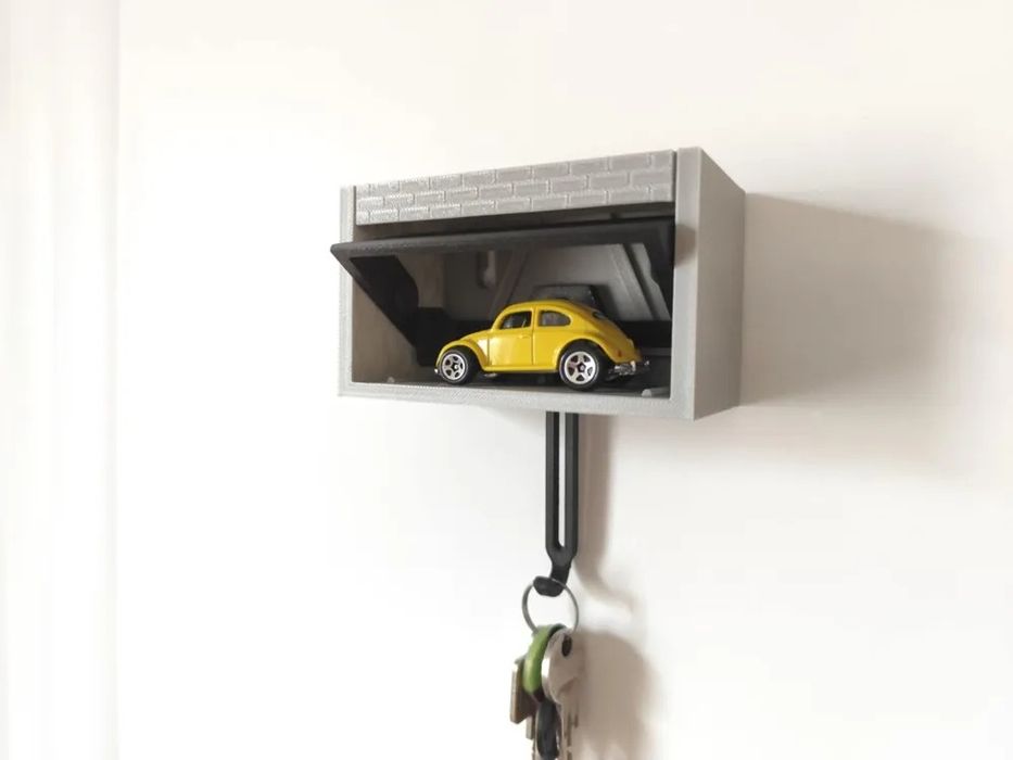 Suporte de Chave Garagem de Carro