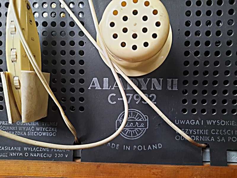 Telewizor kineskopowy-  Aladyn 2 model C7932 lata 60 te