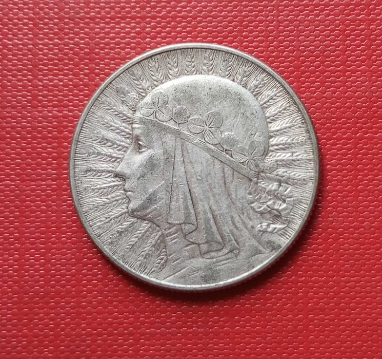 5  zł 1934  - Głowa Kobiety   - srebro