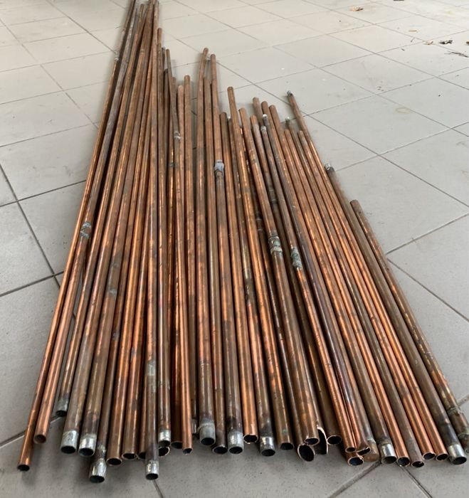 Труби мідні були у використанні 15,18 мм