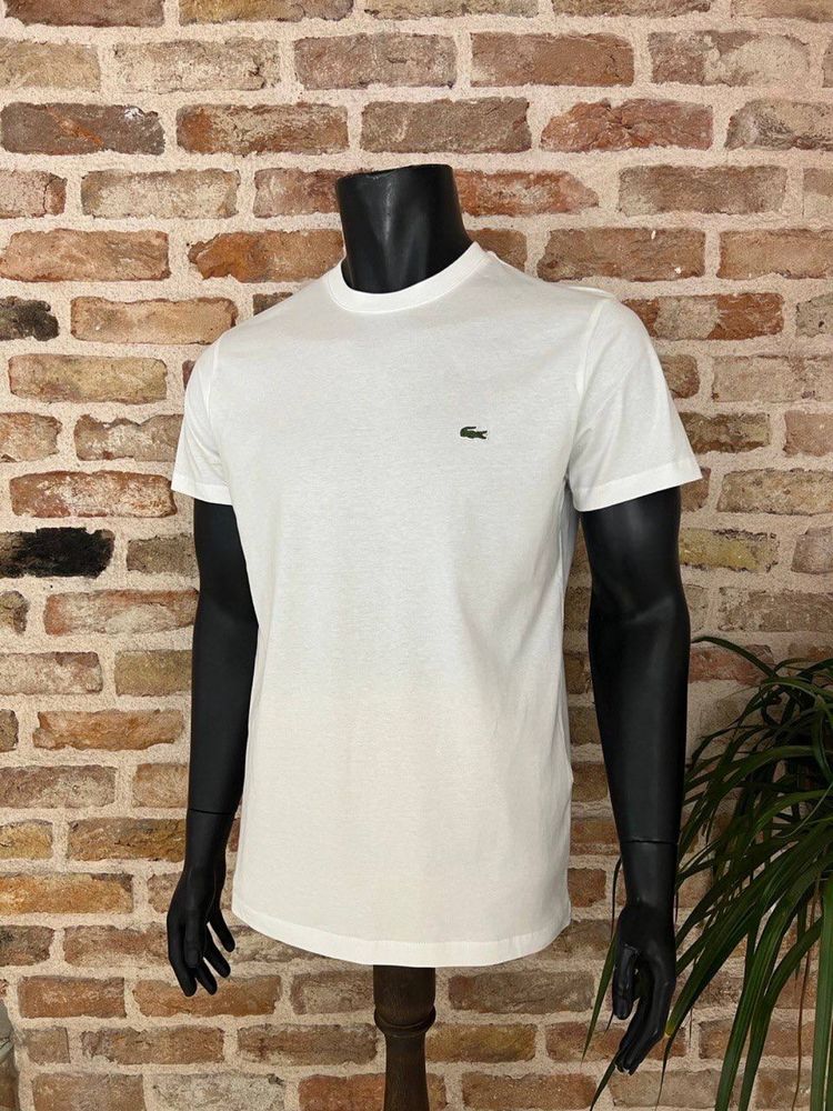 Biała koszulka t-shirt Lacoste s–xxl