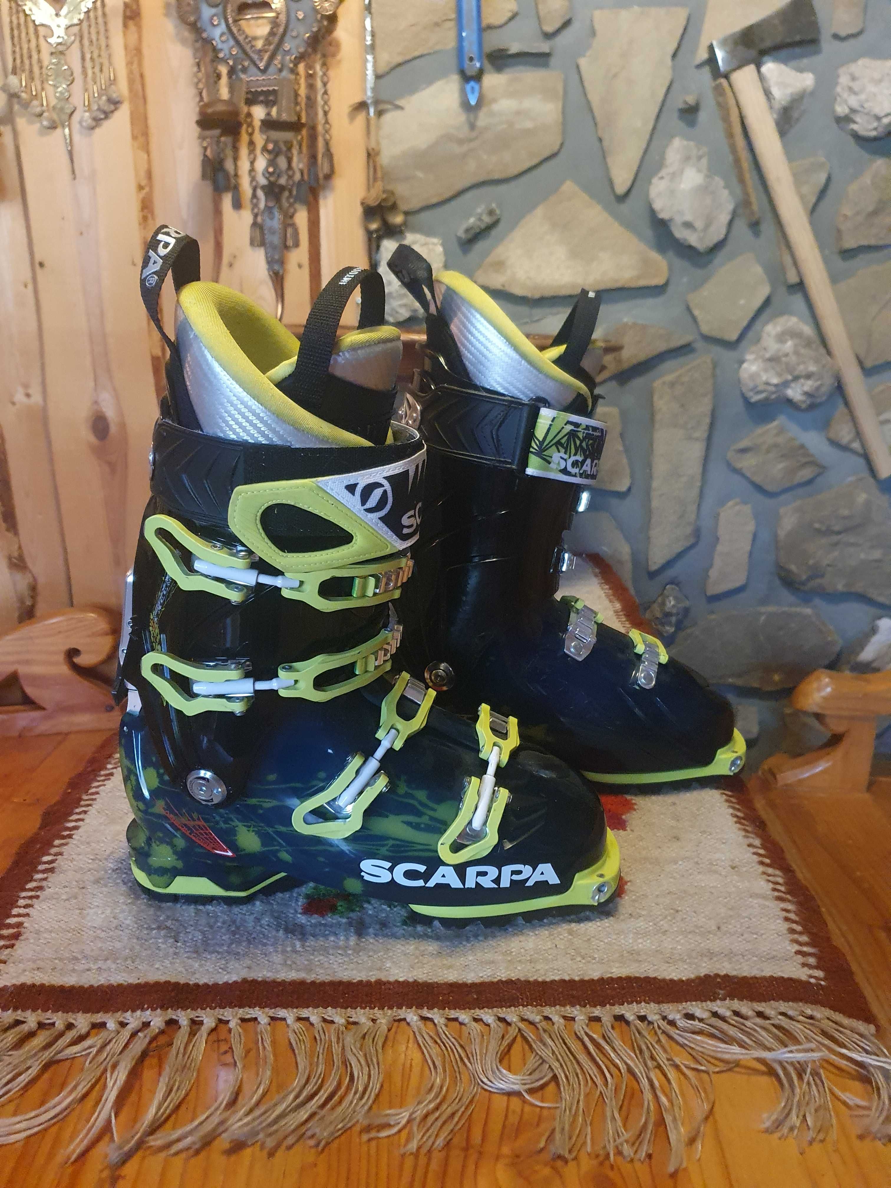 SCARPA carbon core skitour freeride flex 120 nr.27 eu 42 JAK NÓWKI