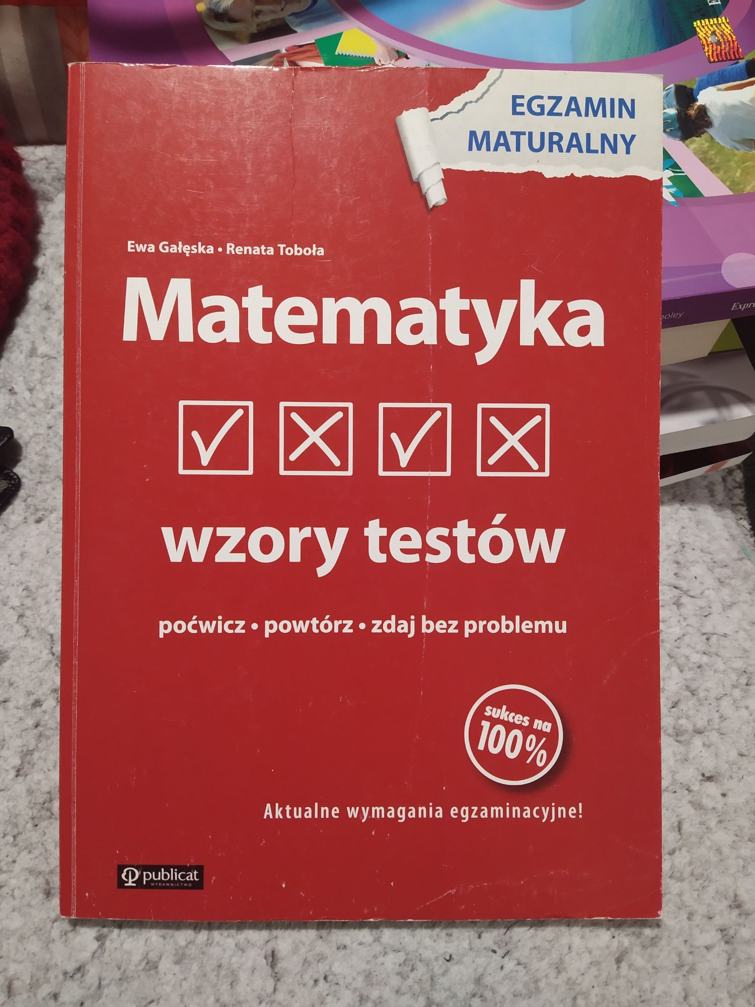 Matematyka wzory testów maturalnych