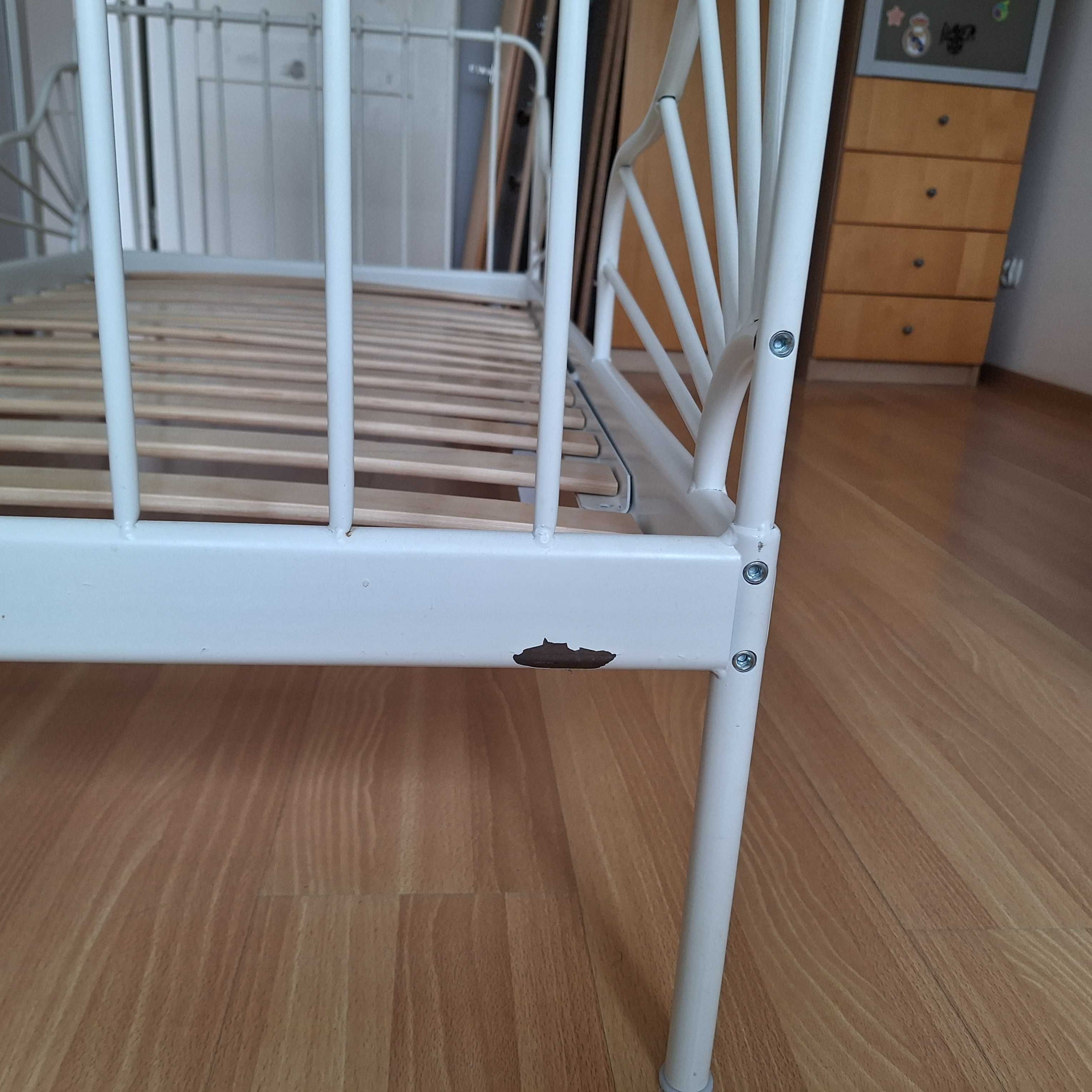 Łóżko ikea rozsuwane Minnen łóżeczko z dnem