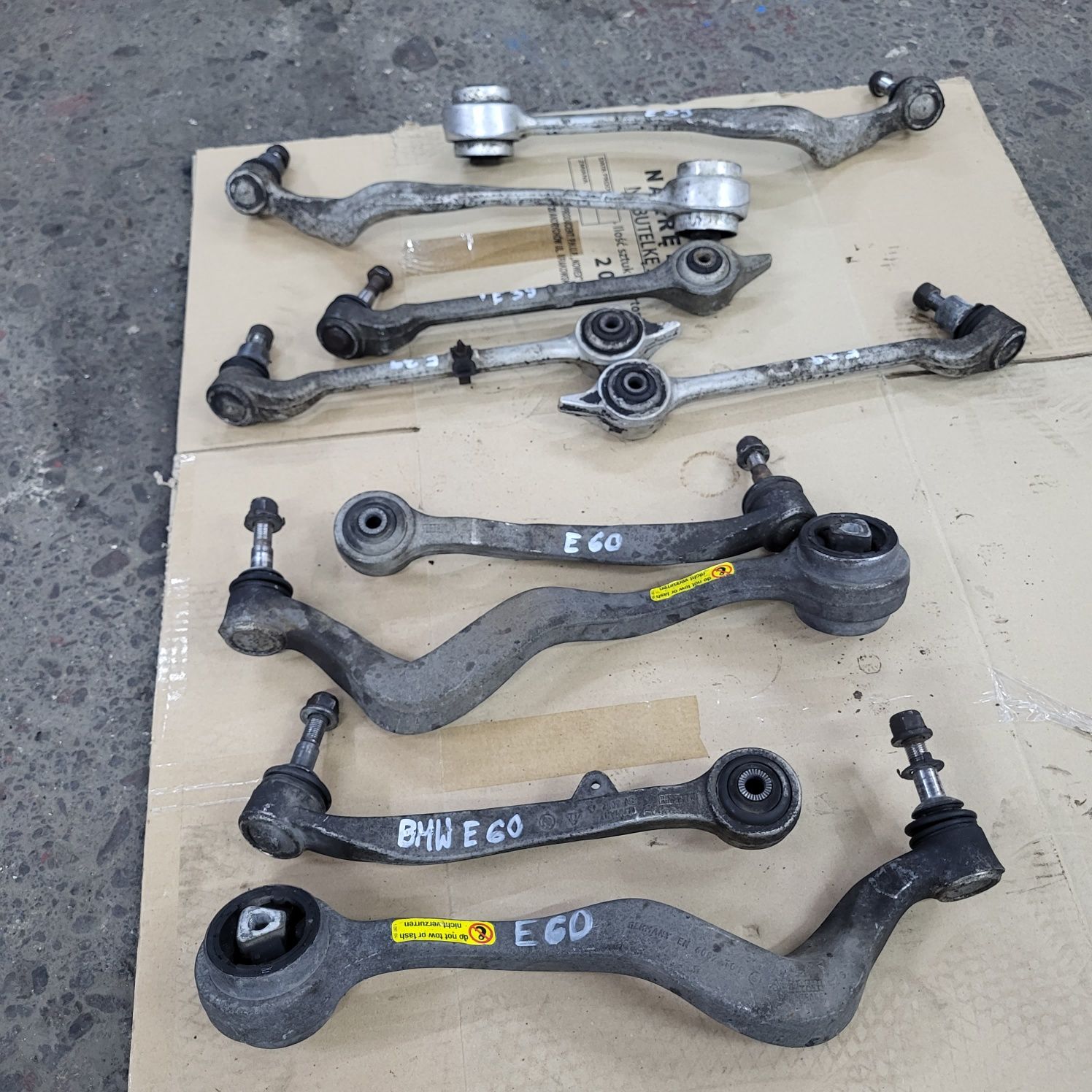 Bmw e39 e60 e61 wahacze przod prawe lewe komplet