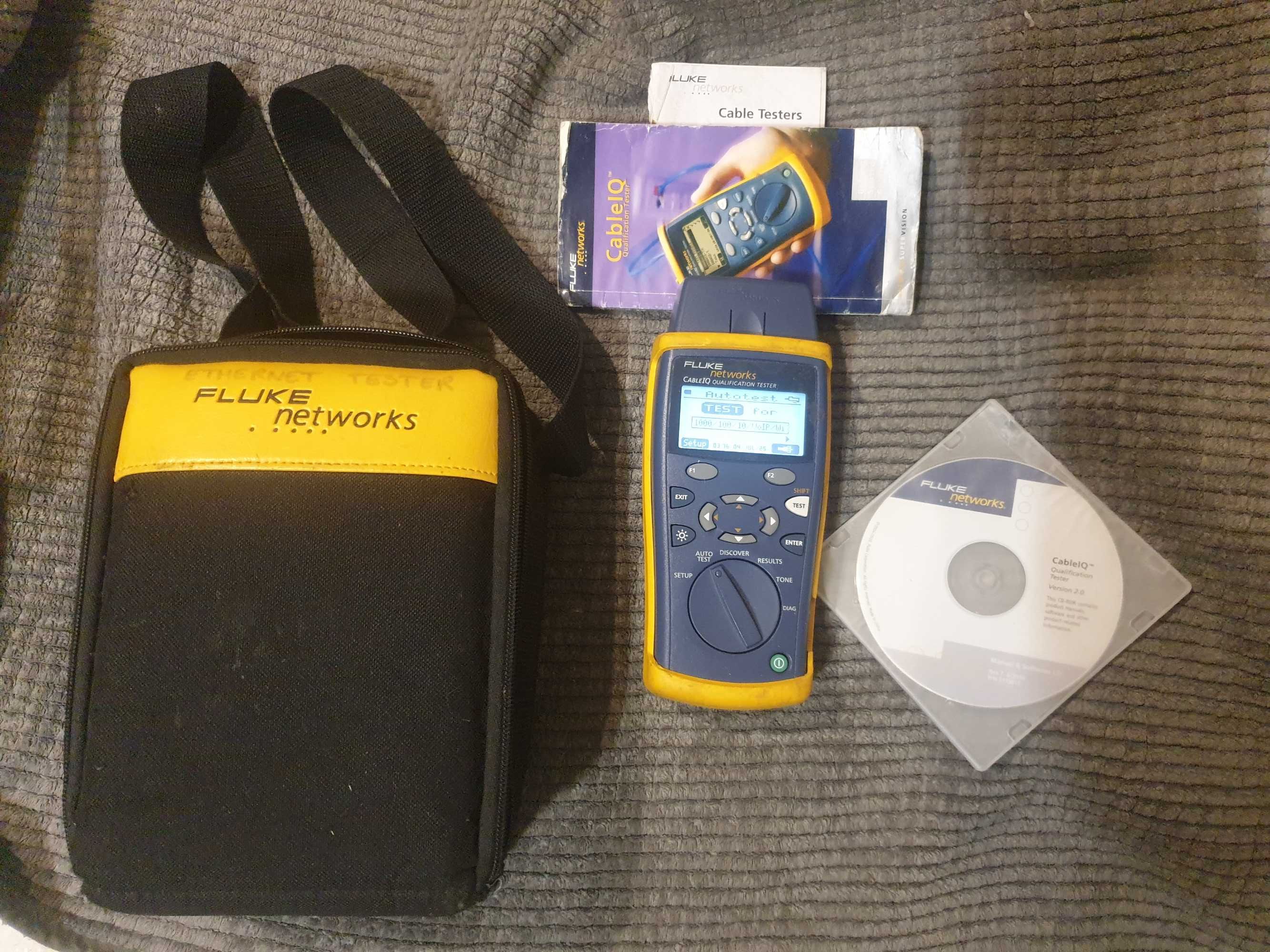 FLUKE Networks, CableIQ, linkiq, tester sieci, certyfikacja sieci LAN
