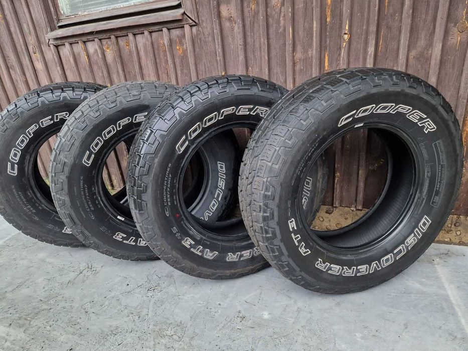 4szt COOPER Discoverer AT3 4S 255/75/17 115T 7-8mm Całoroczne Terenowe