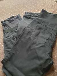 Spodnie ciążowe hm 2szt czarne