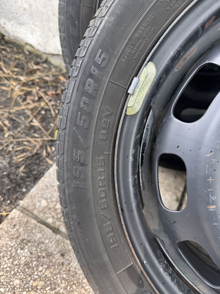 Koła na felgach stalowych Dębica Furio R15