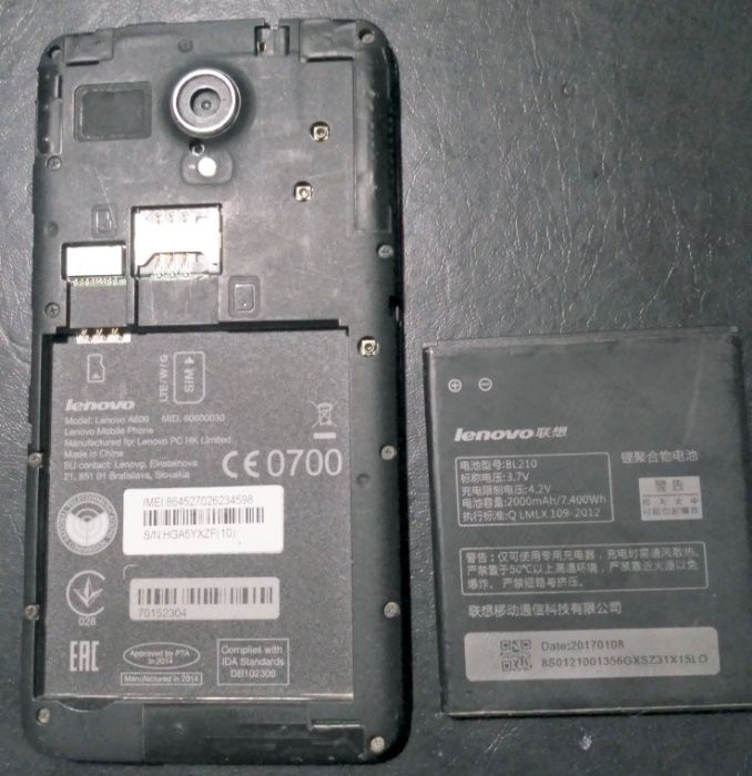 Lenovo S858T A2010 A606 A228t K10a40 A6010 A690 S580 S720 S650 A399