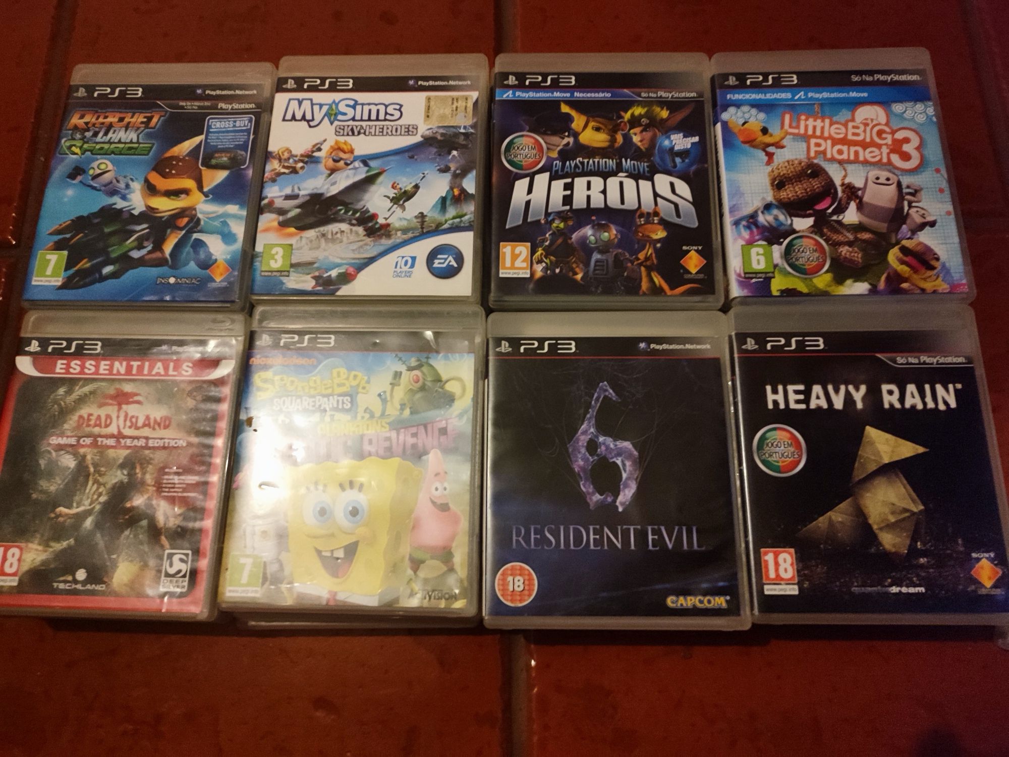 Vendo conjunto a escolha de jogos PS3