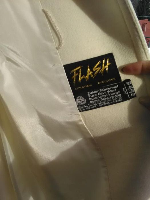 Крутое пальто-кардиган из шерсти Flash