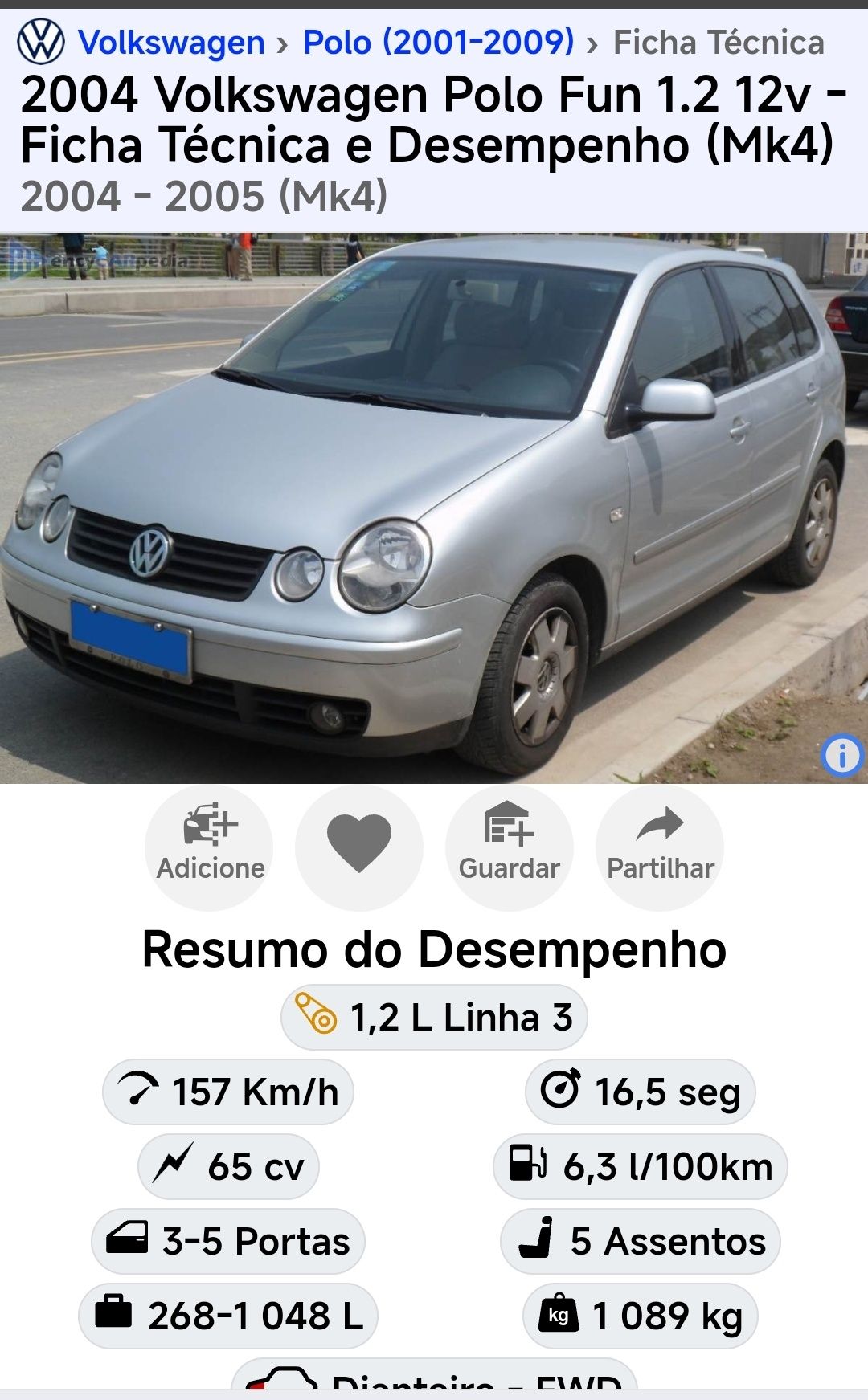 Volkswagen Polo 1.2