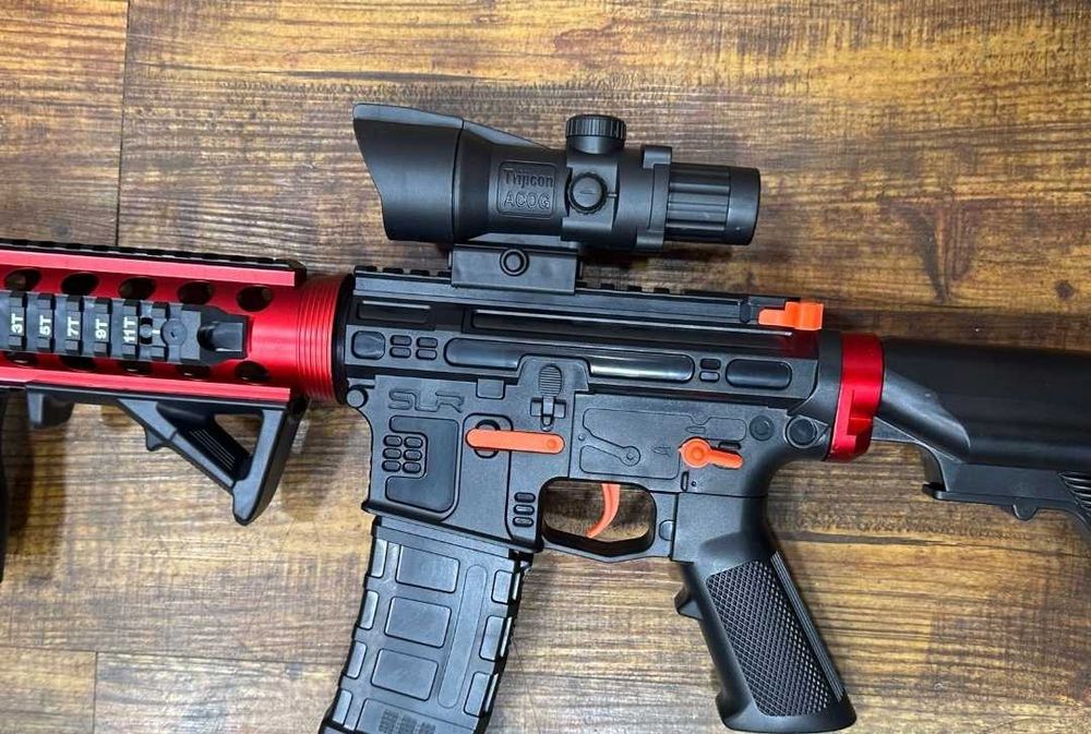 ‼️Акція‼️ Дитячий Автомат M4A1 стріляє кульками орбіган 95см 7.4V акум