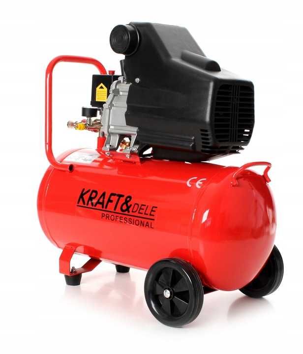 kompresor olejowy sprężarka powietrza 50L 3,8KM 206L/min 230V 8bar