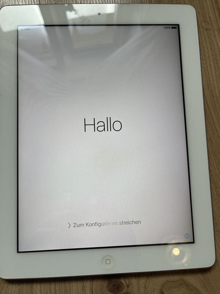 iPad 16GB z wejsciem na karte sim