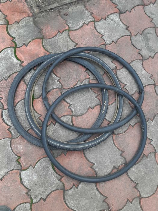 Вело покрышка с камерой 28" дюймов DEESTONE FORZA 28x1.75 ОЛХ ДОСТАВКА