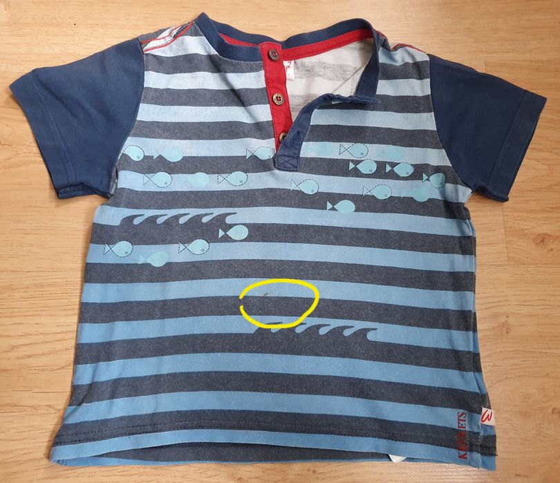 T-shirt z krótkim rękawem marki Whoopie (98-104cm)
Stan bardzo dobry m