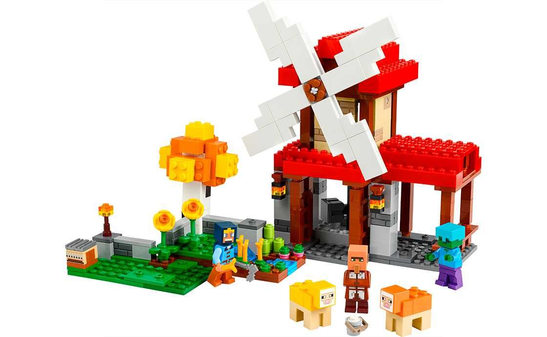 Lego Minecraft 21262 Ферма с ветряной мельницей. В наличии