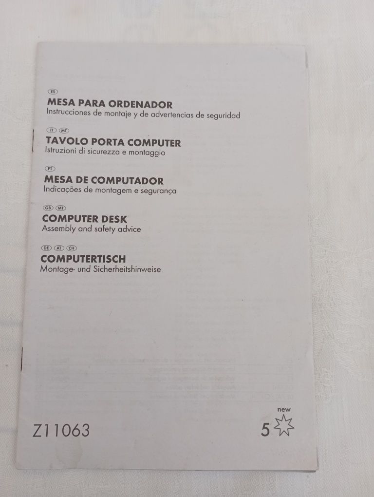 Mesa de computador