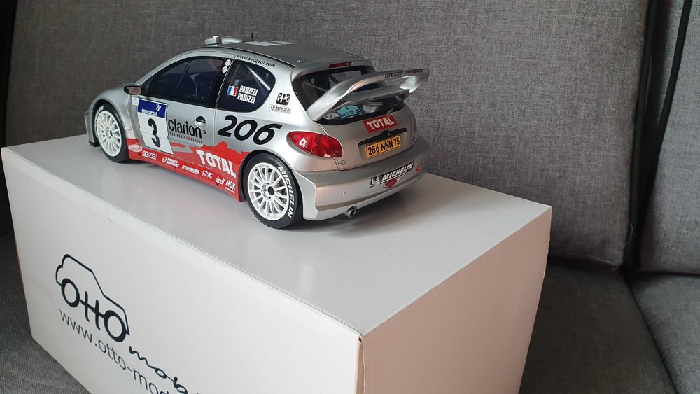 Peugeot 206 WRC #3 Tour de Corse 1:18 Otto