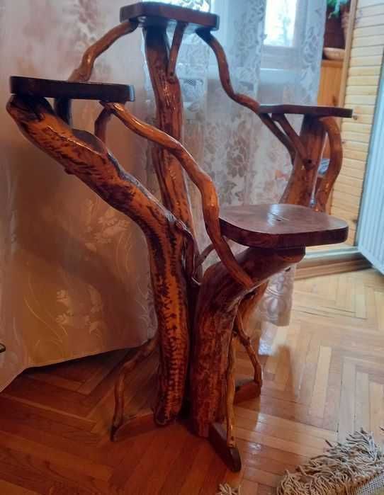Подставка деревянная для интерьера