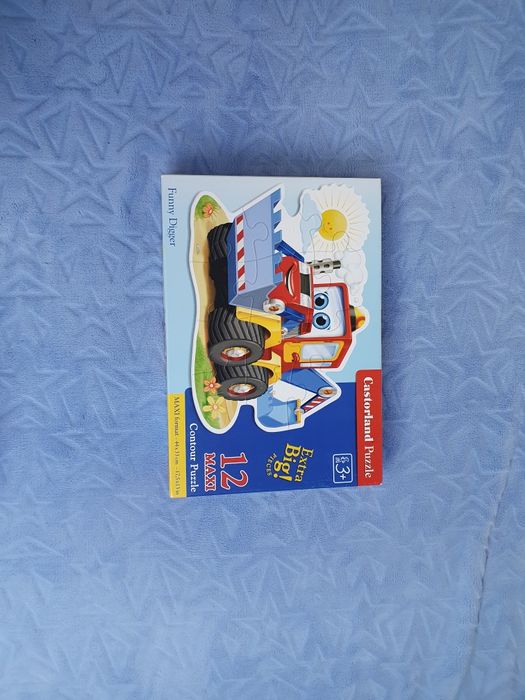 Puzzle castroland koparka dla chłopca duże używane