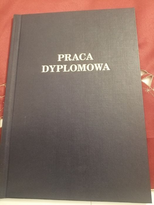 Praca dyplomowa -okładka