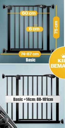 Moduł rozszerzający 14cm do barierka zabezpieczającej KIDIZ