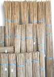 Conjunto de 100 canas de bambu 120x1,5cm