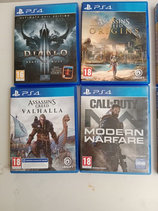 Playstation 4 e 8 jogos