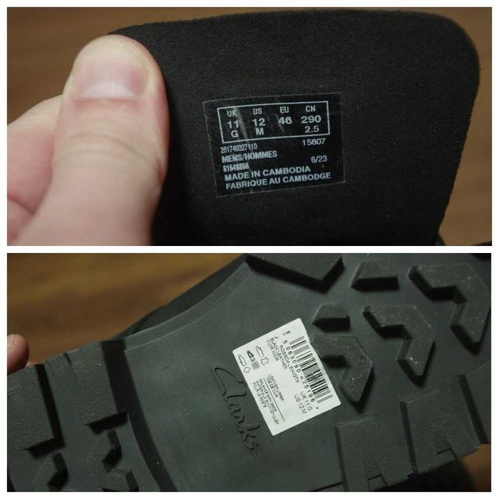 Черевики Clarks Rossdale Hi Gtx Gore Tex оригінал нова пара 45розмір