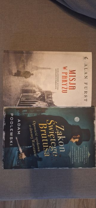 Książka szpiegowska Misja w Paryżu i Zakon Świętetgo Brutusa