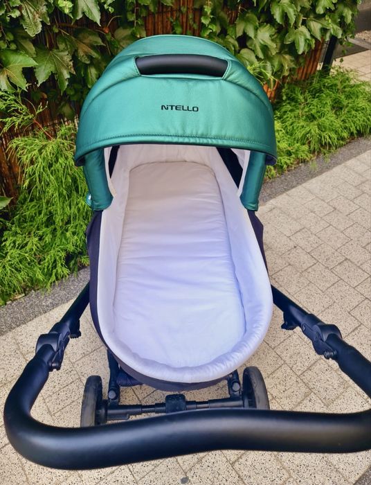 Wózek 2w1 Bebetto Nitello Shine Zielony