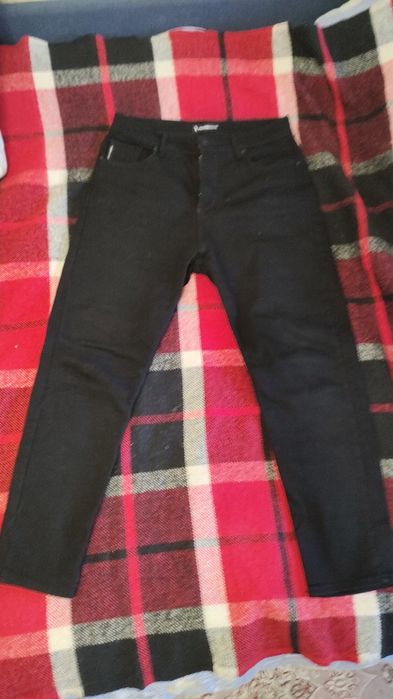 Джинси МОМ чоловічі утеплені 32 розмір