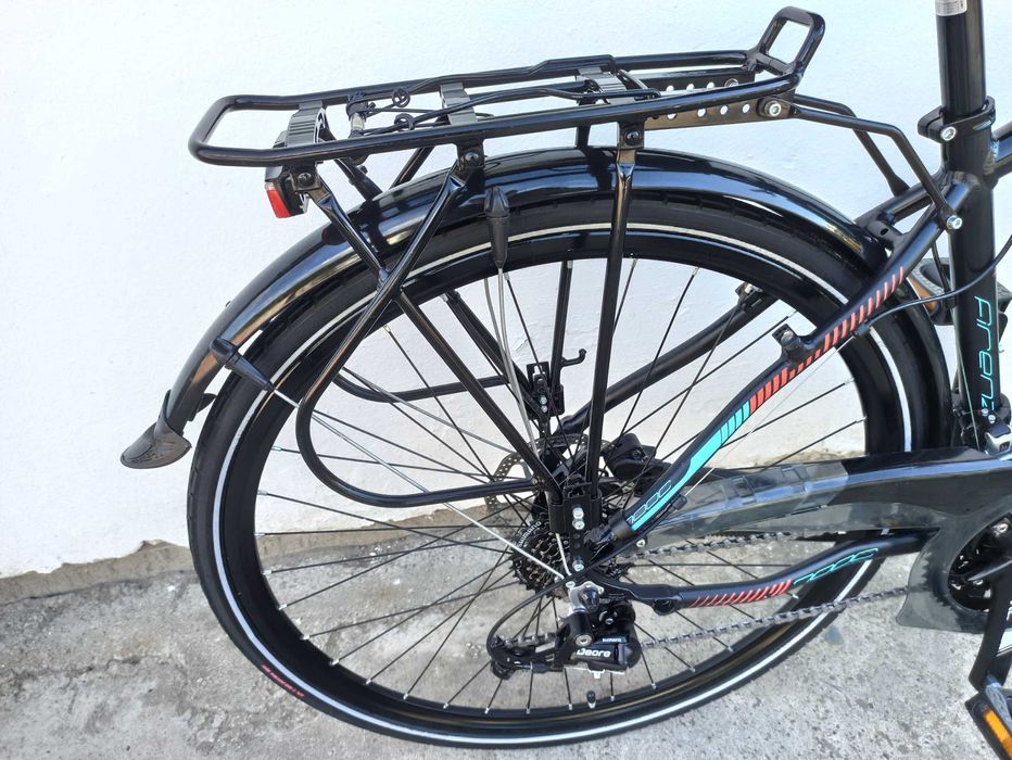 Rower trekkingowy Neuzer Firenze 400 koła 28 hydraulika na 155-170 cm